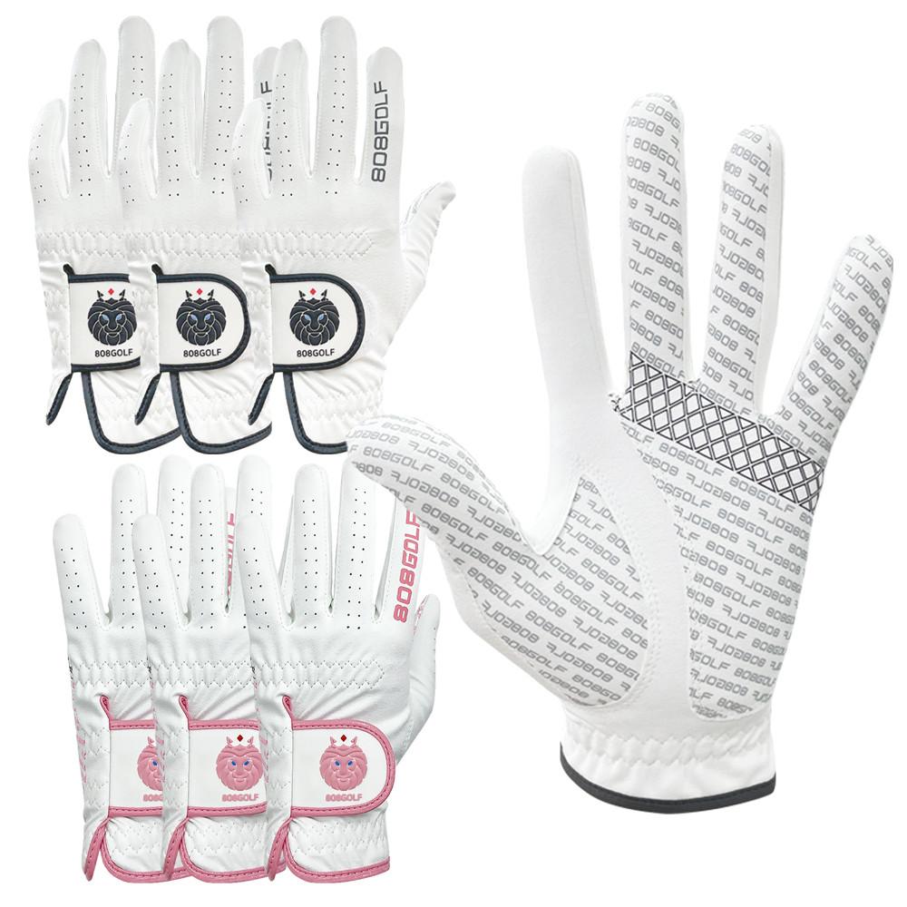 808 논슬립 골프장갑 3p 남성 여성 미끄럼방지 라운딩 연습
