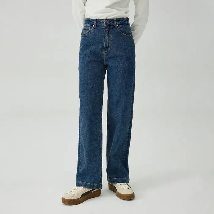 [리오더][기모옵션] 페이트로 7601 세미와이드핏 데님팬츠(9color)