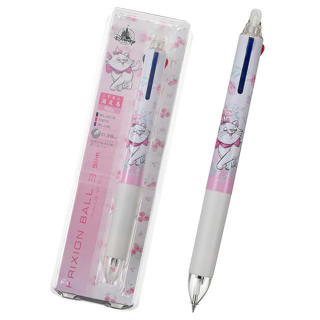 디즈니스토어 지워지는 프릭션 볼 슬림 3색 볼펜 [마리]