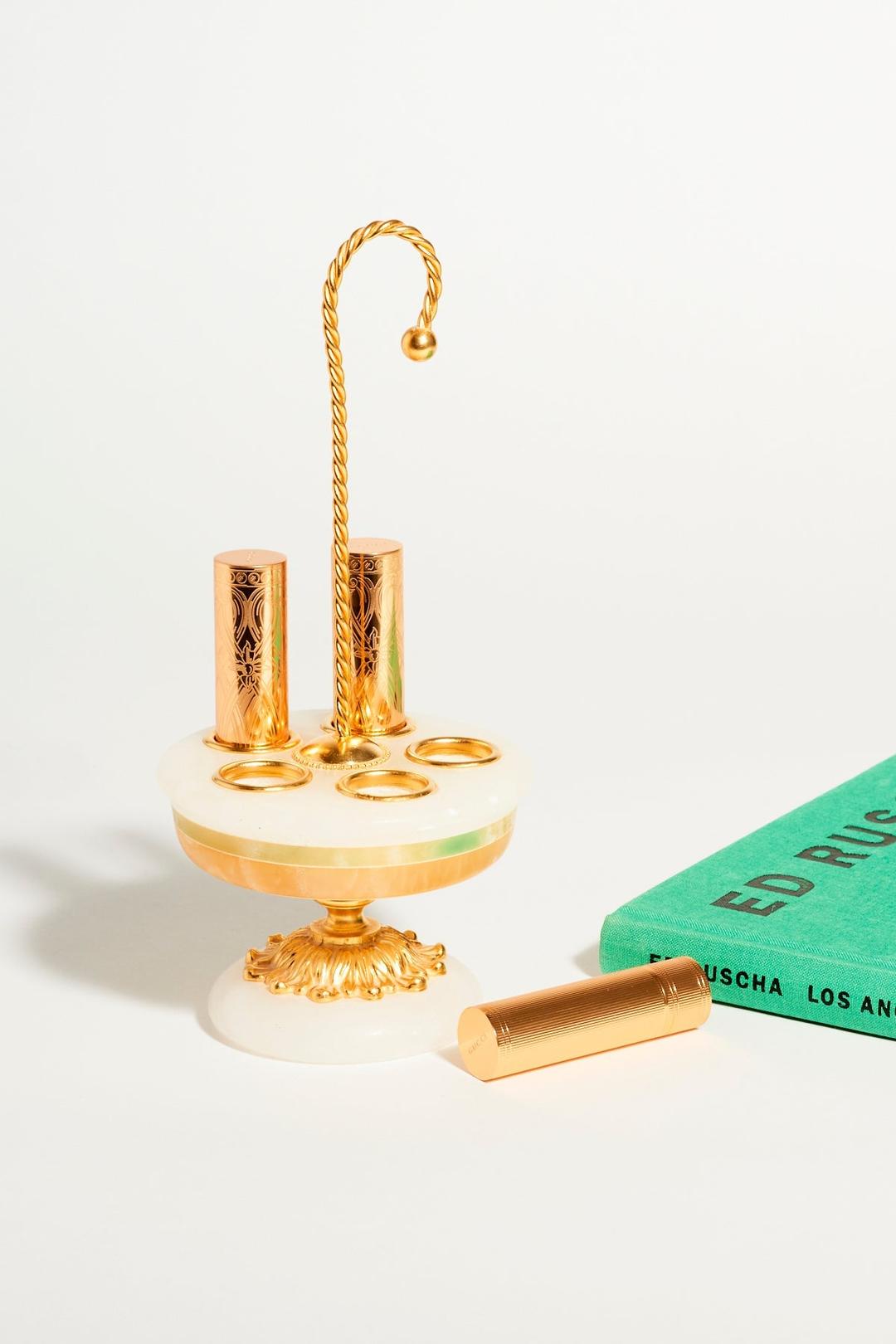 Italian Alabaster Lipstick Holder