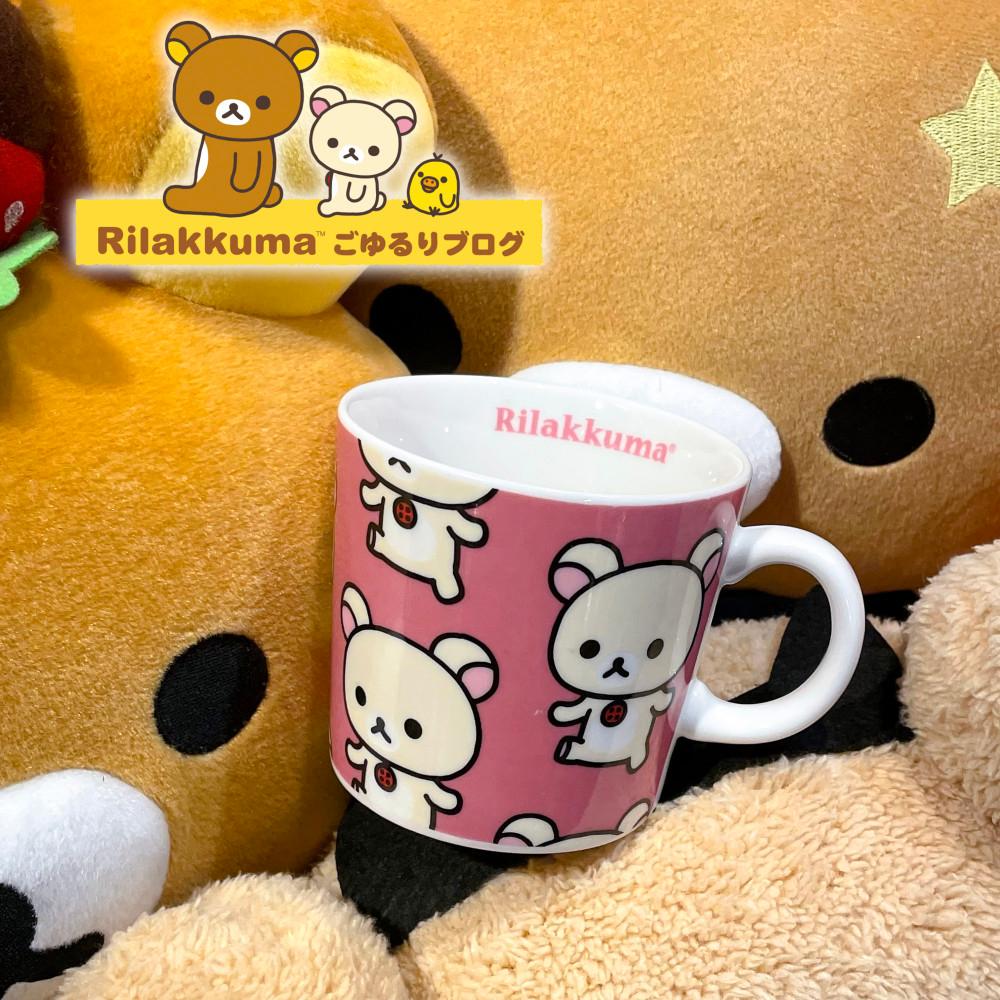 [RILAKKUMA] 코리락쿠마 핑크 머그컵