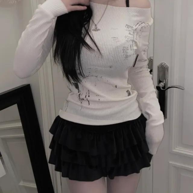 Winter grapic printing knit