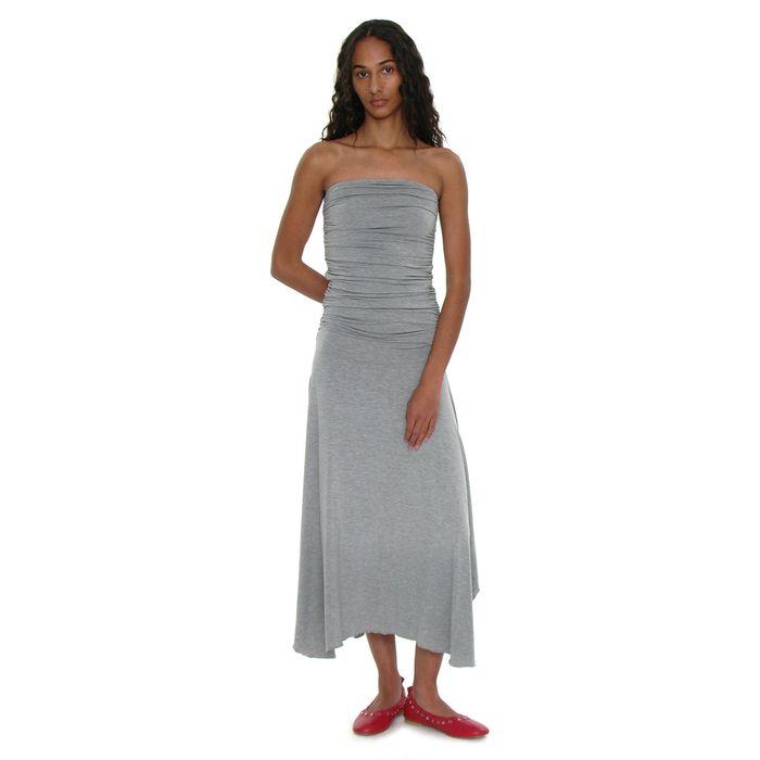 PWC 2WAY TUBE TOP DRESS_MELANGE