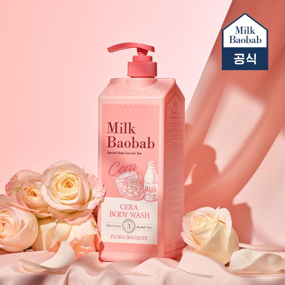 밀크바오밥 세라 바디워시 플로라부케 1200ml