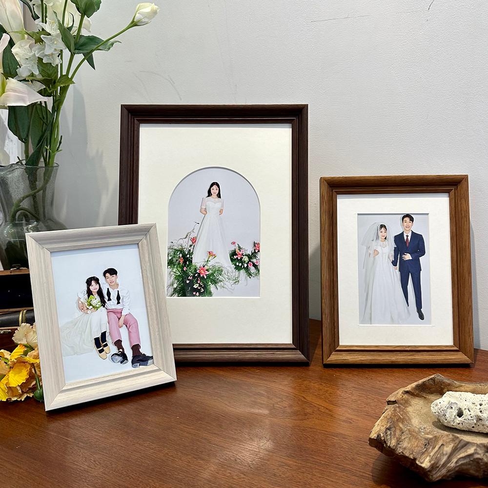 사진액자 나무액자 포토테이블 액자