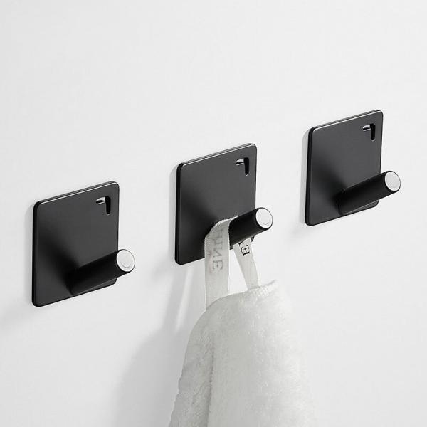 무타공 접착식 벽 옷걸이 1구 도어후크