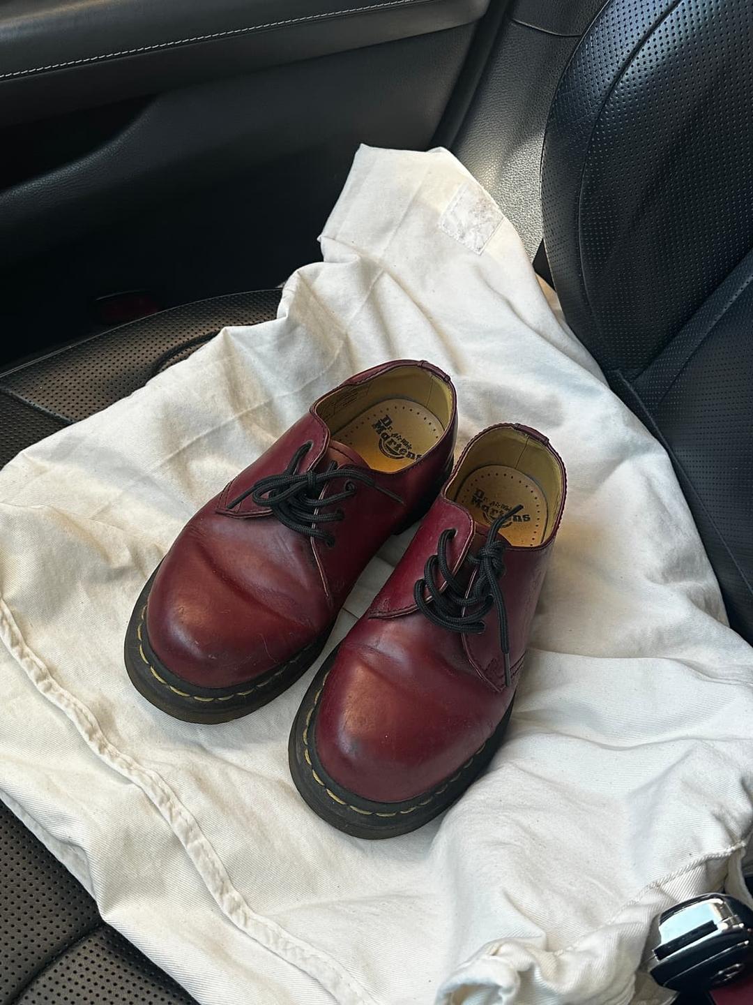 닥터마틴 3홀 1461 옥스포드 체리레드 버건디 | 후루츠패밀리