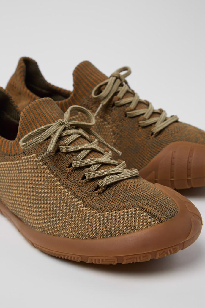 Multicolor Textile Sneakers for Men.