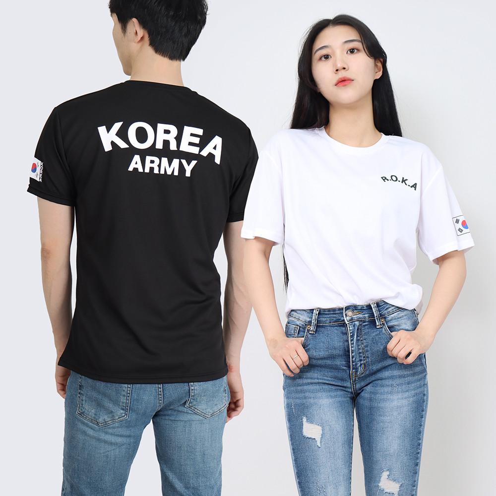 로카티 ROKA 코리아아미 반팔티 긴팔티 쿨티 반티 군인 군대 PX 티셔츠