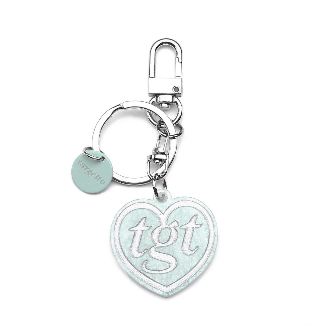 HEART LOGO KEY RING_MINT