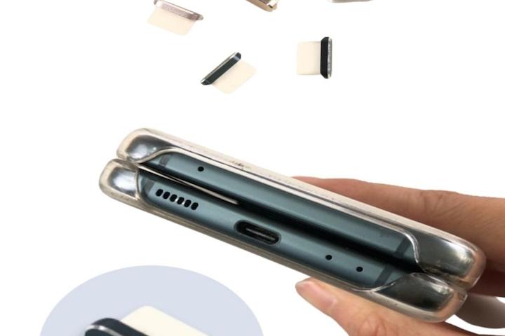 바이트 충전단자마개 스마트폰충전기캡 케이블보호캡 보호 마개