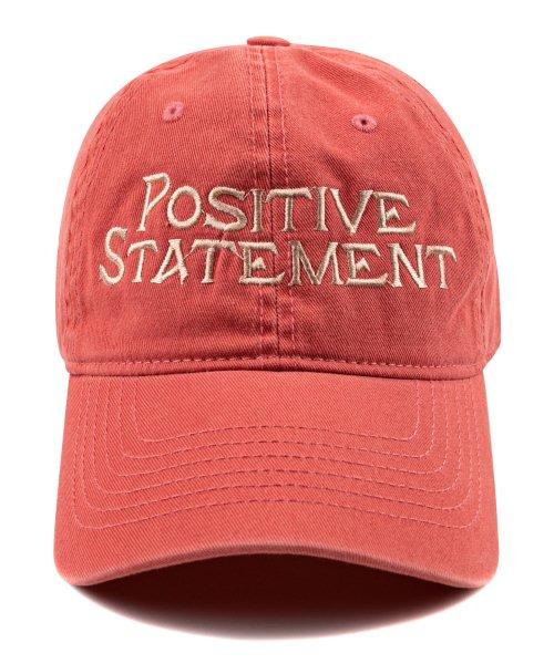 STATEMENT 워싱 볼캡-핑크