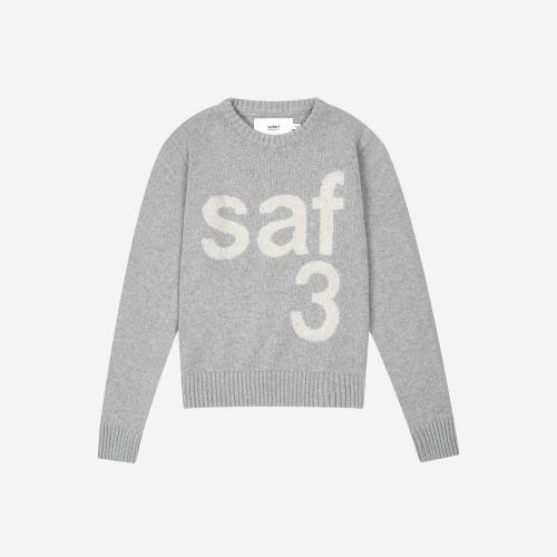 1/2 BASIC SAFARI KNIT (GREY)