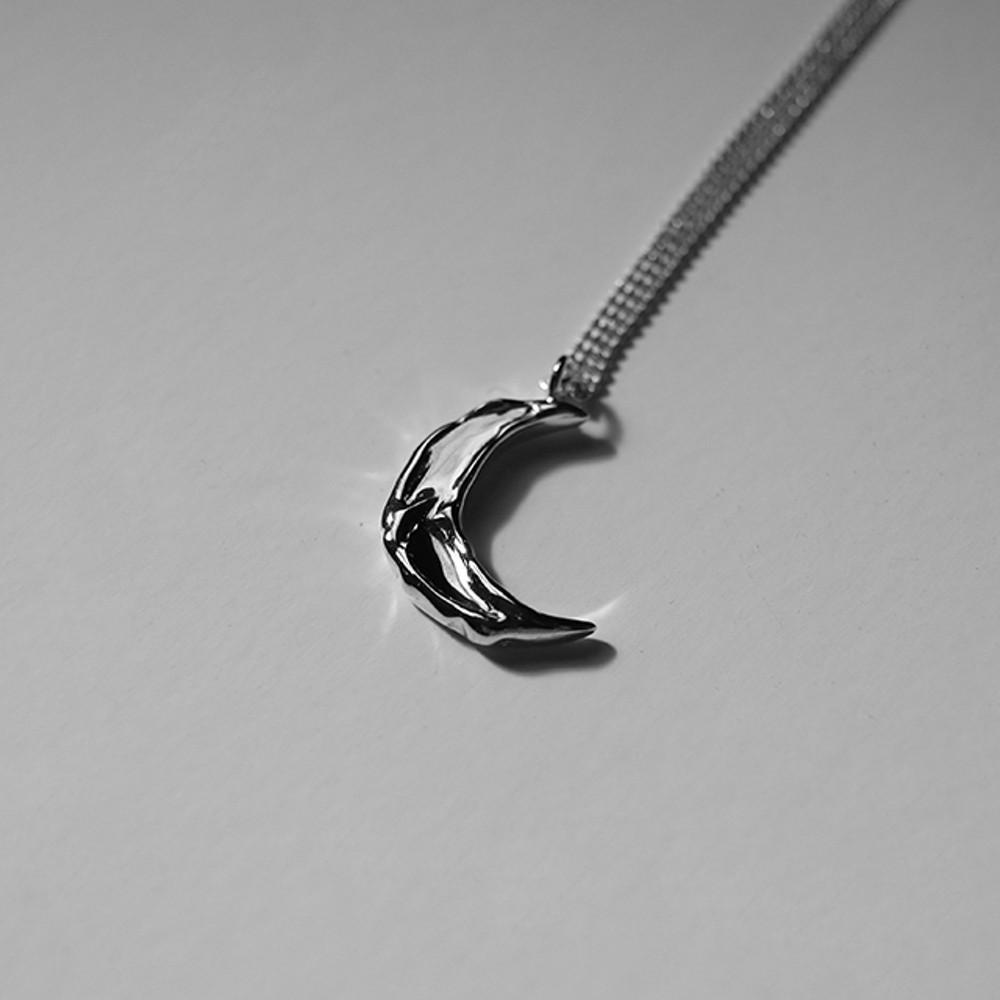 민잇 크레센트 문 네클리스 실버 925 은 목걸이 팬던트