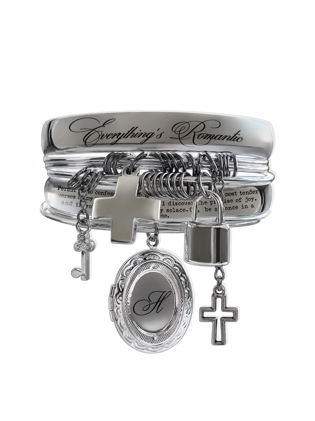EVERYTHING'S ROMANTIC BANGLE SET