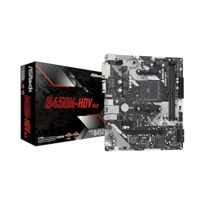 {ASROCK 공식판매점} B450M-HDV R4.0 *국내정품,국내발송*