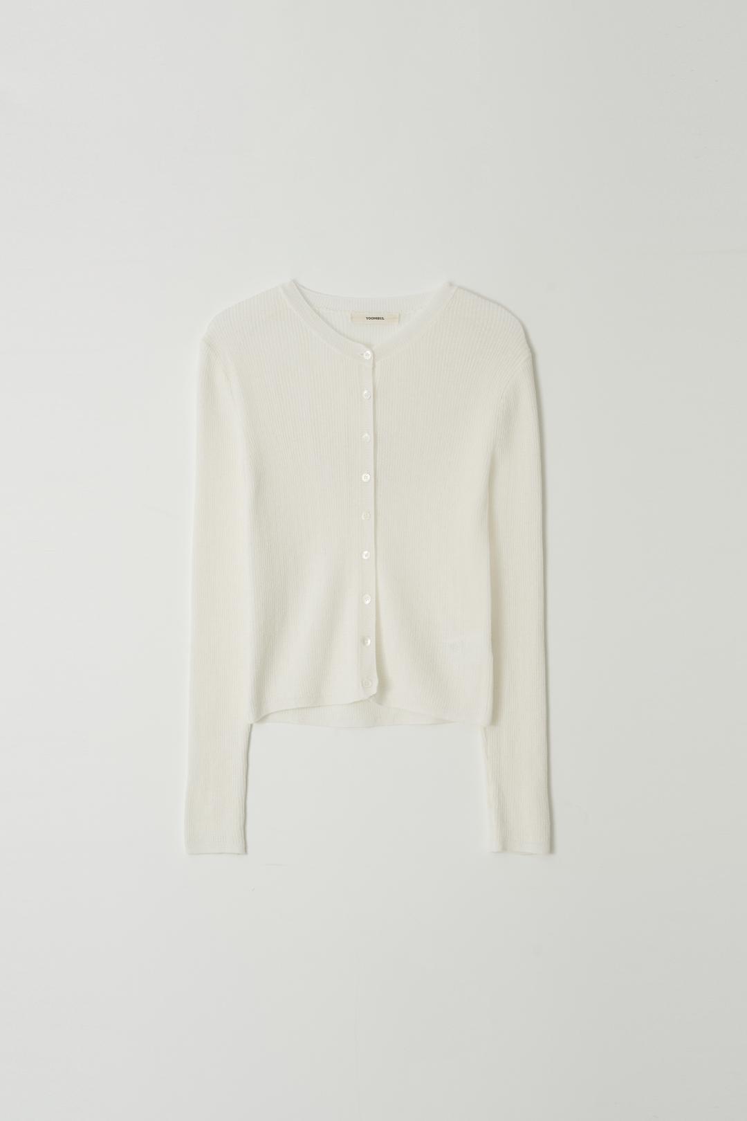 siena summer cardigan (pure white)