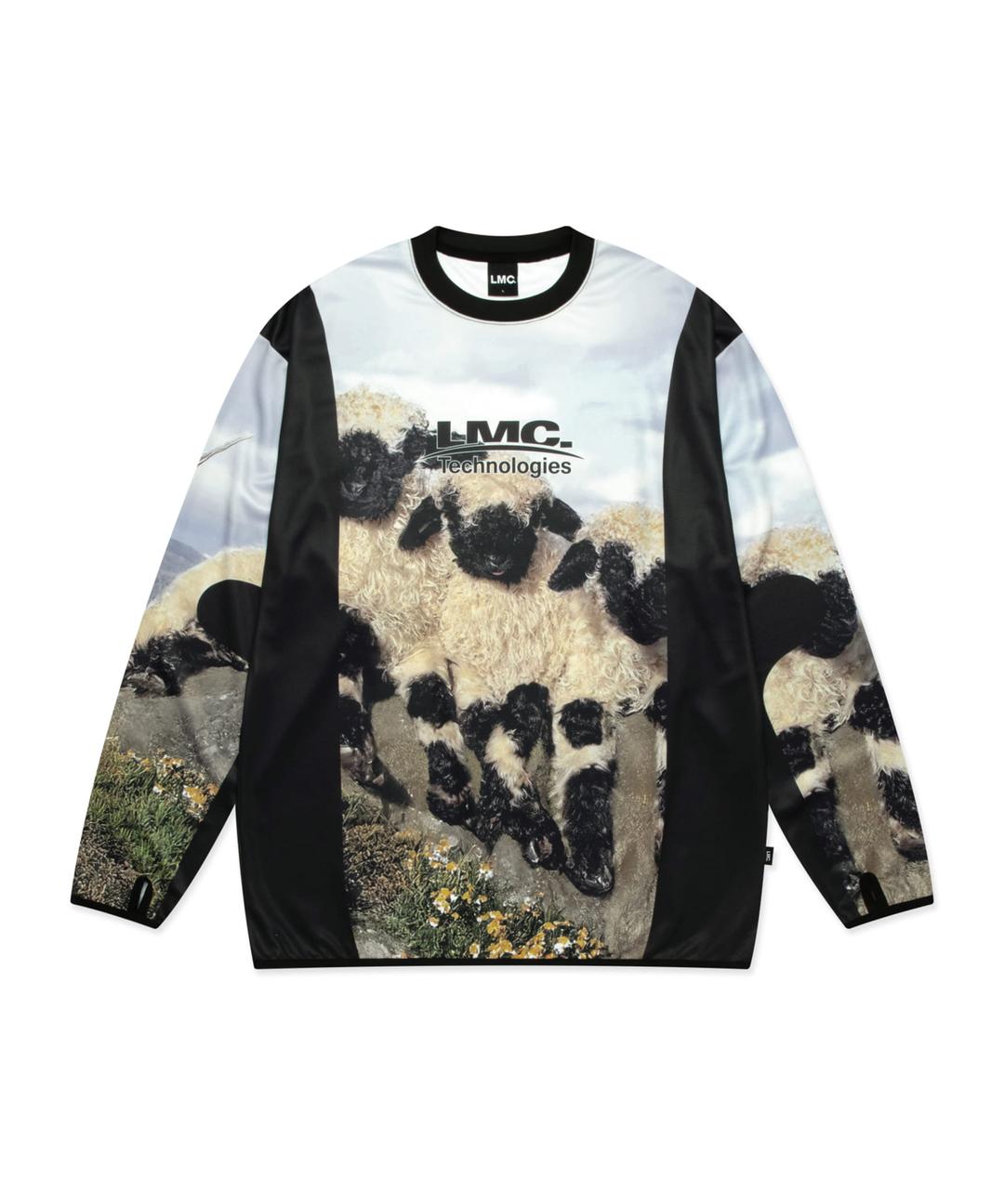 TECHNOLOGIES AOP LONG SLV JERSEY gray