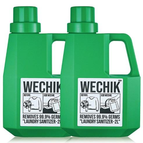 위칙 소독 섬유유연제, 2L, 2개