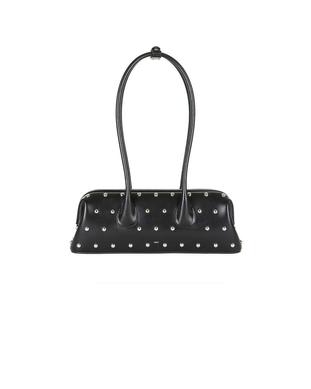 BOAT WIDE MINI [BLACK STUD]