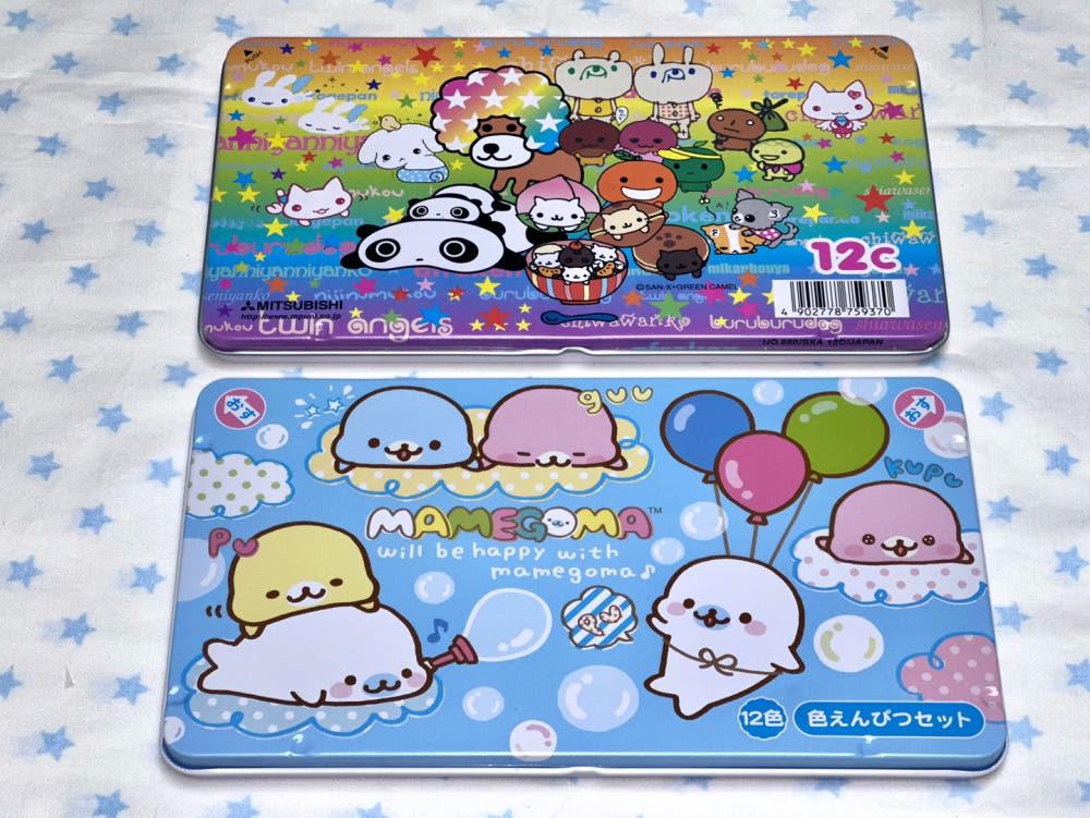 산엑스 올스타 마메고마 색연필 세트