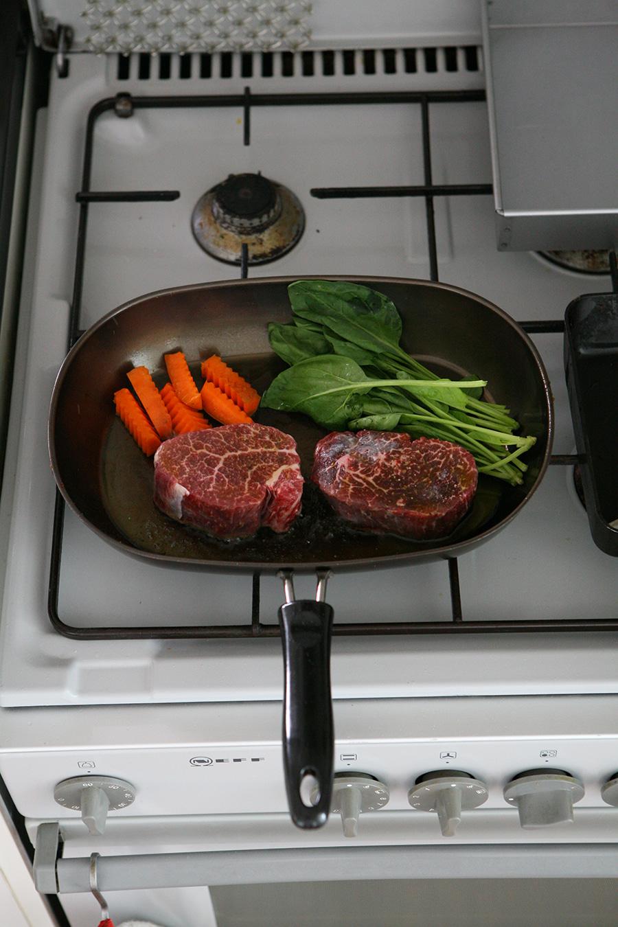 철팬 Oval iron pan cooking 모든 열원 사용 가능