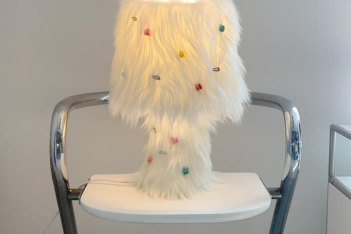 화이트 단독컬러출시! furry lamp_6colors 단스탠드 퍼 조명