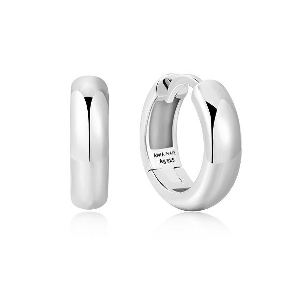 실버 돔 밴드 925 실버 링 귀걸이 E061-10H