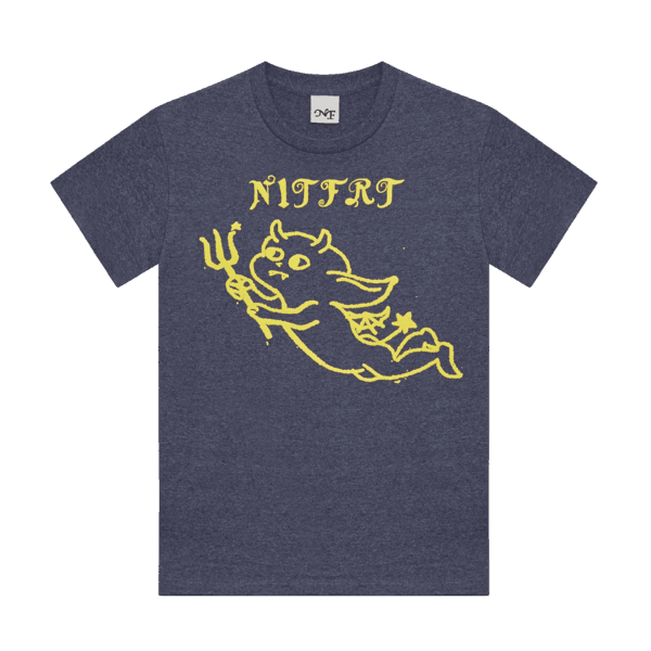 BABY DEVIL TEE ( FOGGY NAVY)
