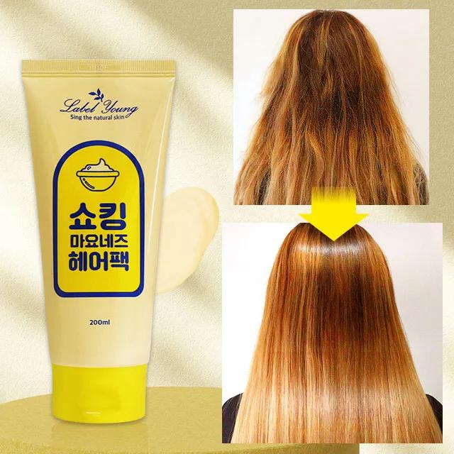 재구매TOP💛정전기/손상모케어[효과빠른 홈클리닉] 쇼킹마요네즈헤어팩(머릿결복구케어)