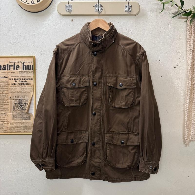 (105) Barbour Utility Cotton Field Jacket (Bjk.77)