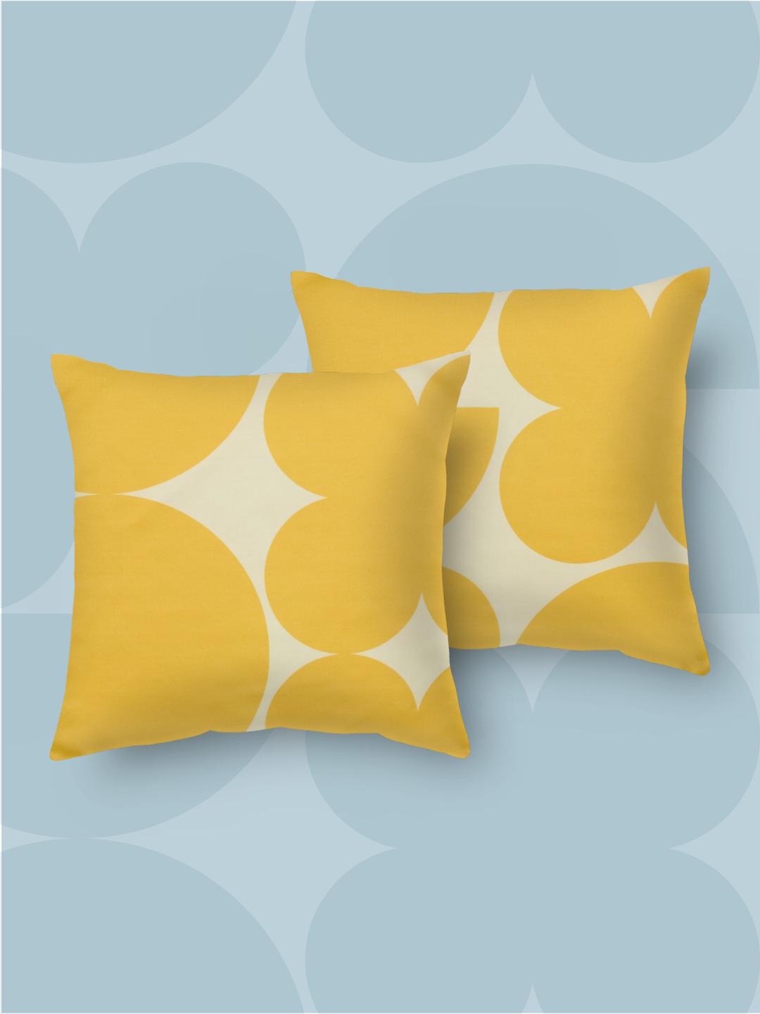 쿠션커버 MY FAVORITE THINGS YELLOW 50x50