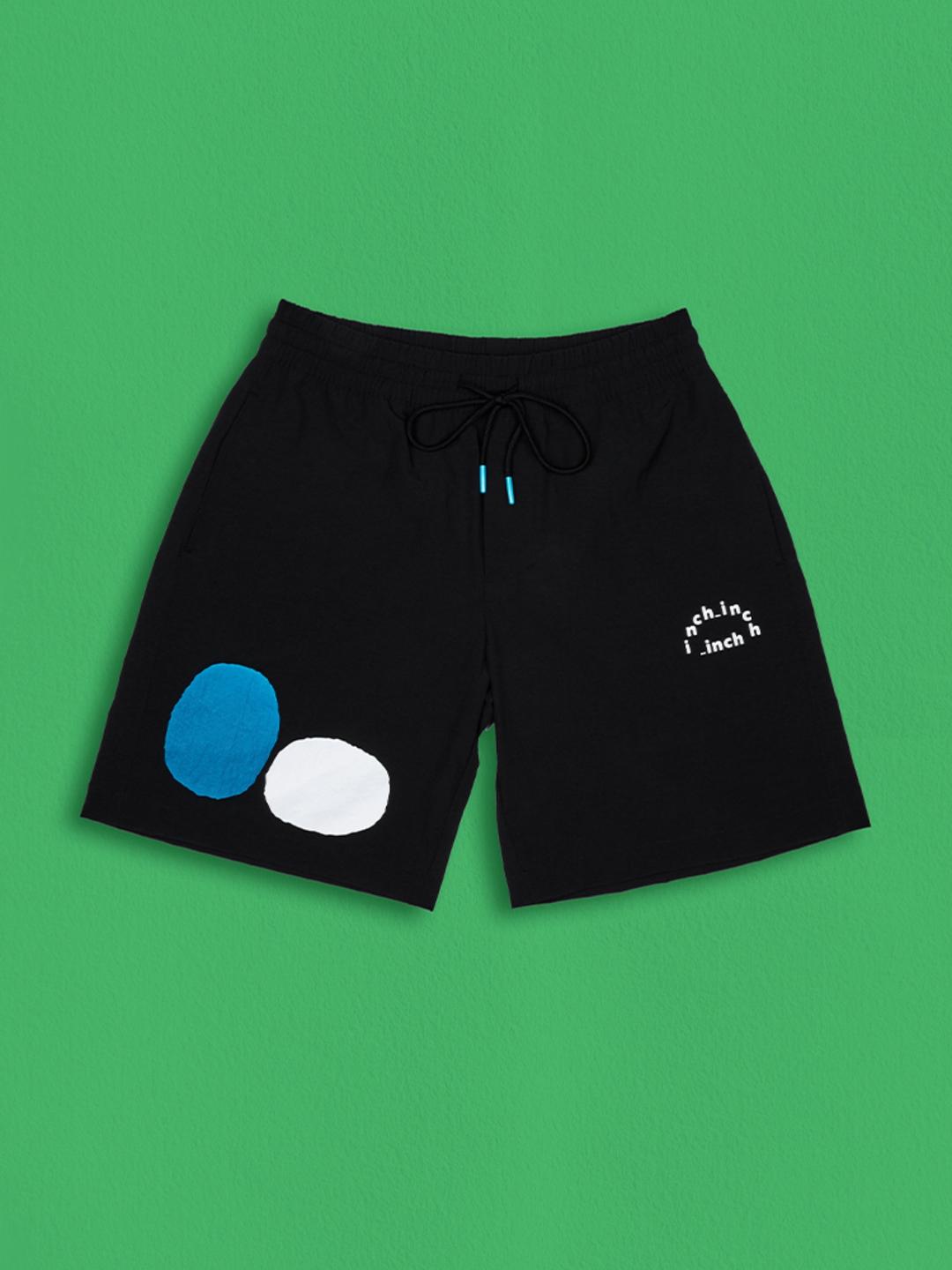 PEBBLE BANDING SHORTS (Black)