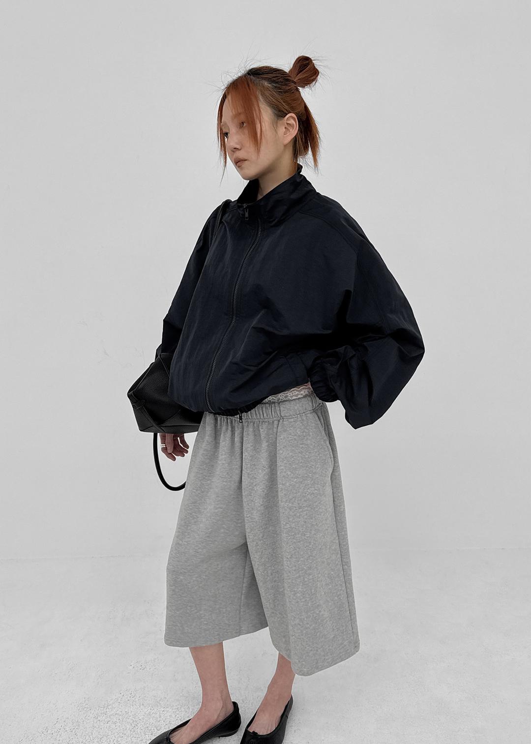 지크론 하이넥 나일론 윈드브레이커 점퍼