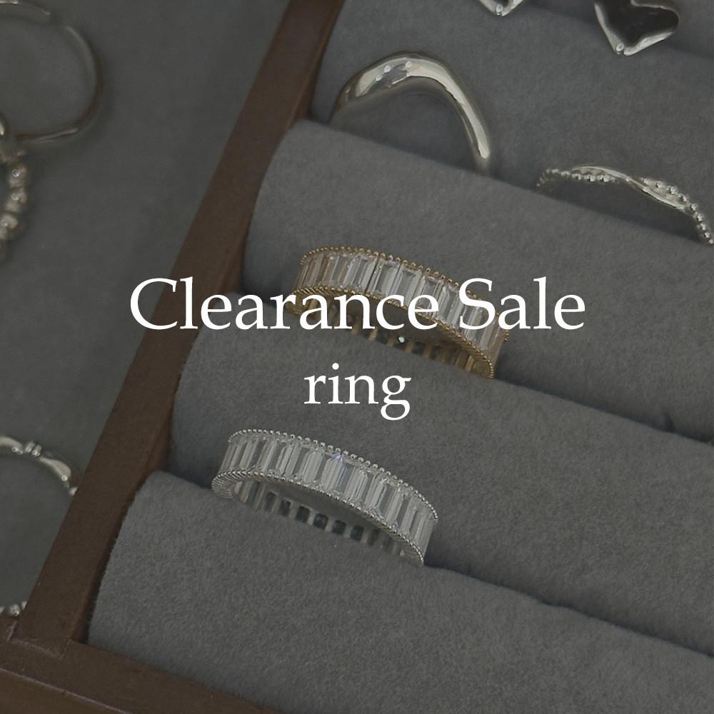 플리브서울 클리어런스 세일 - RING