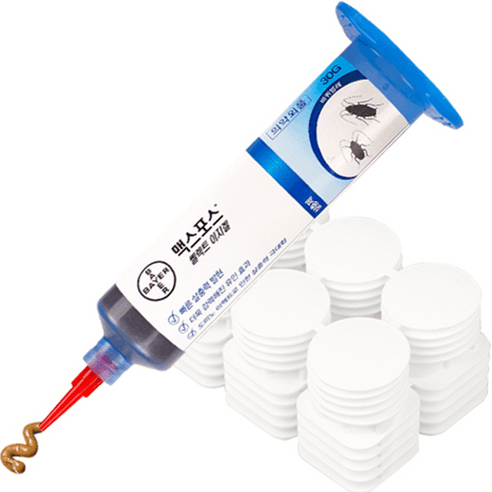 맥스포스 셀렉트 이지겔 + 먹이통 30개, 30g, 1세트 - 개미/바퀴벌레약 | 쿠팡