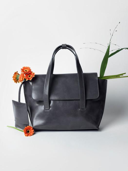 OIL DAY BAG (SMALL) - GREY