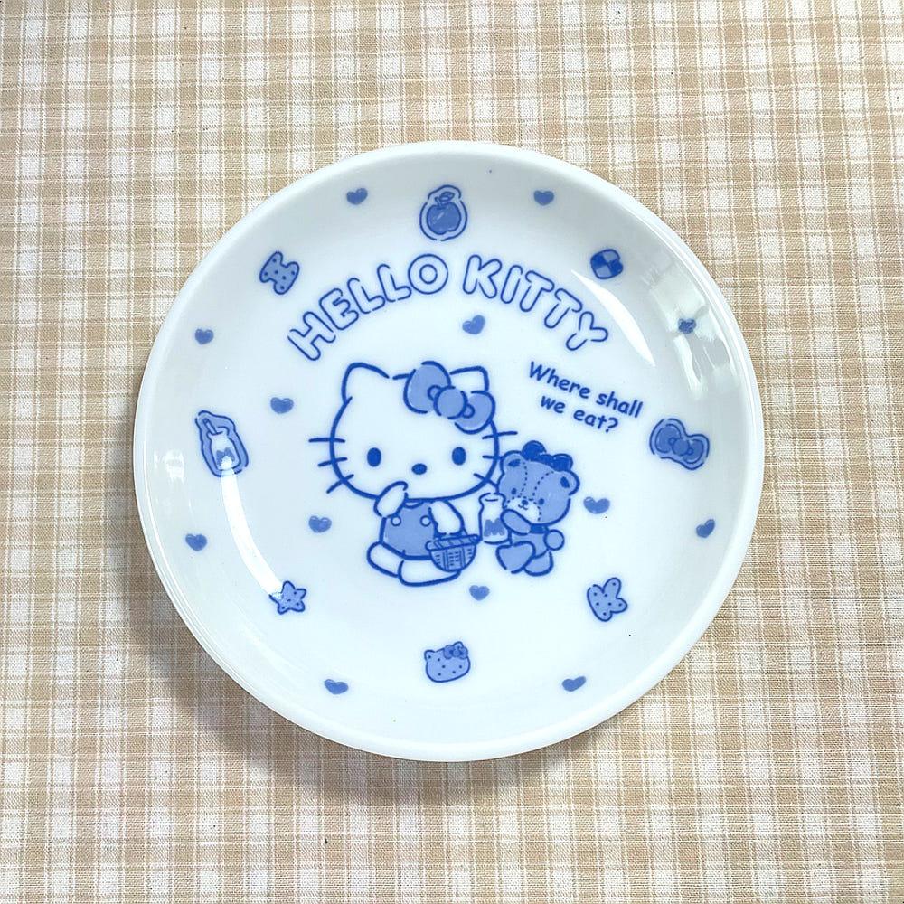헬로키티 빈티지 접시 산리오접시 홈카페접시 집들이선물 예쁜접시 캐릭터접시