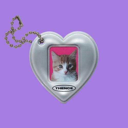 PHOTO FRAME KEY HOLDER_SILVER HEART