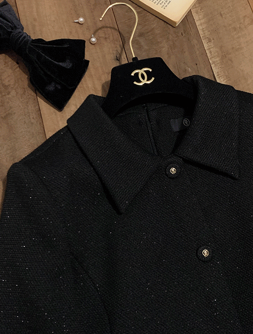 베니토 [하객룩1위✨][극.강.비.율♥/투피스같은원피스][1만장돌파][made] 아델 부케 트위드 A라인 원피스 [2Types미니/롱(+25cm)] (겨울/크리스마스/데일리/연말룩/하객룩/데이트룩/격식룩)