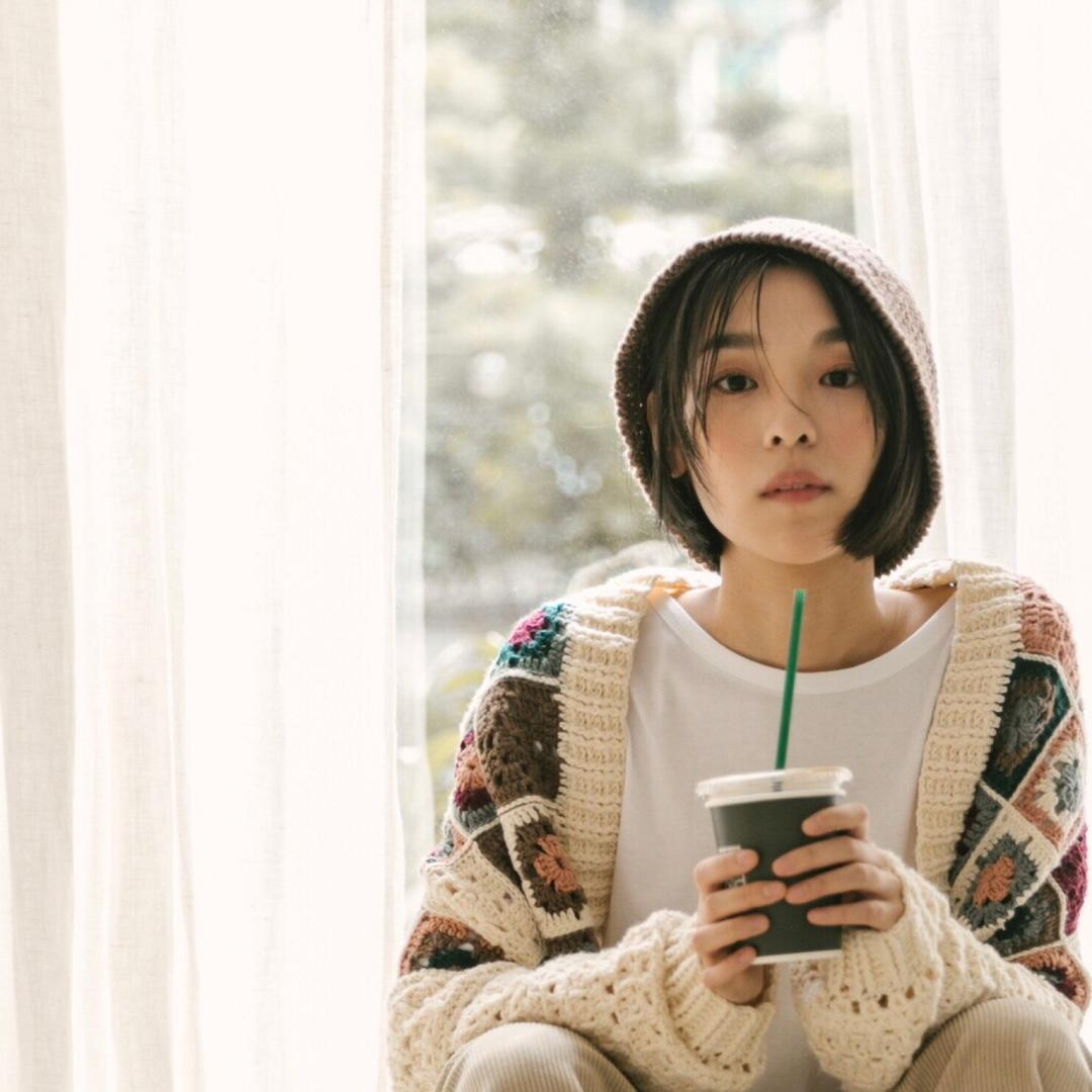 bliss granny square cardigan kit /아울라마 스투디오