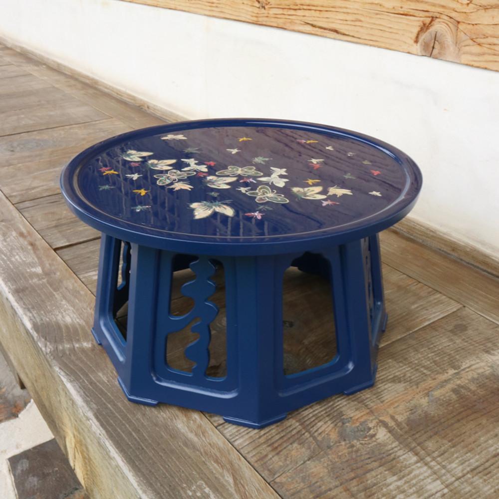 다소반 병풍 소반 자개상 자개 소반 미니 교자상 다과상