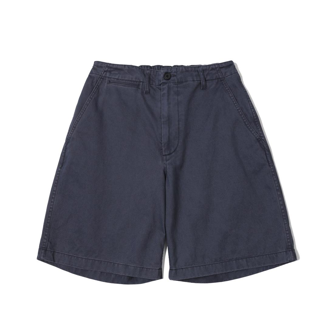 BANTS HDR Twill Cotton Vintage Officer Chino Shorts - Navy