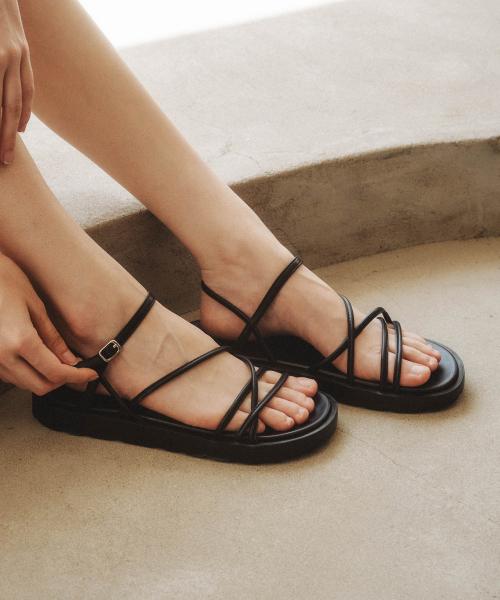 소프트 폼 버클 샌들 412424016 (2cm/3colors)