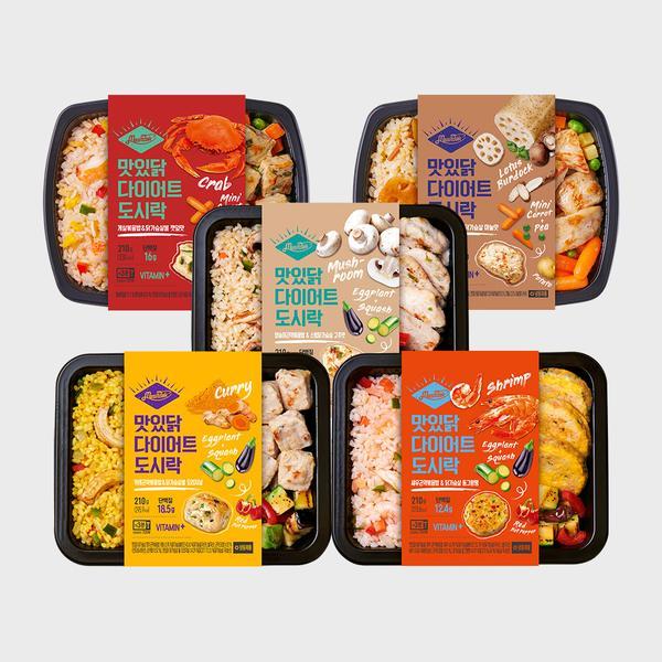 [맛있닭] 체중조절용 다이어트 도시락 5종