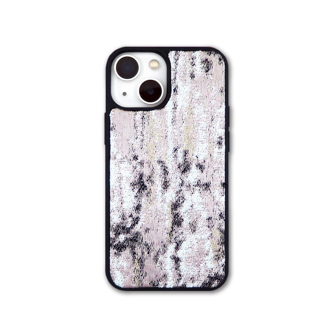 TEXTILE PHONE CASE [BABY PINK]