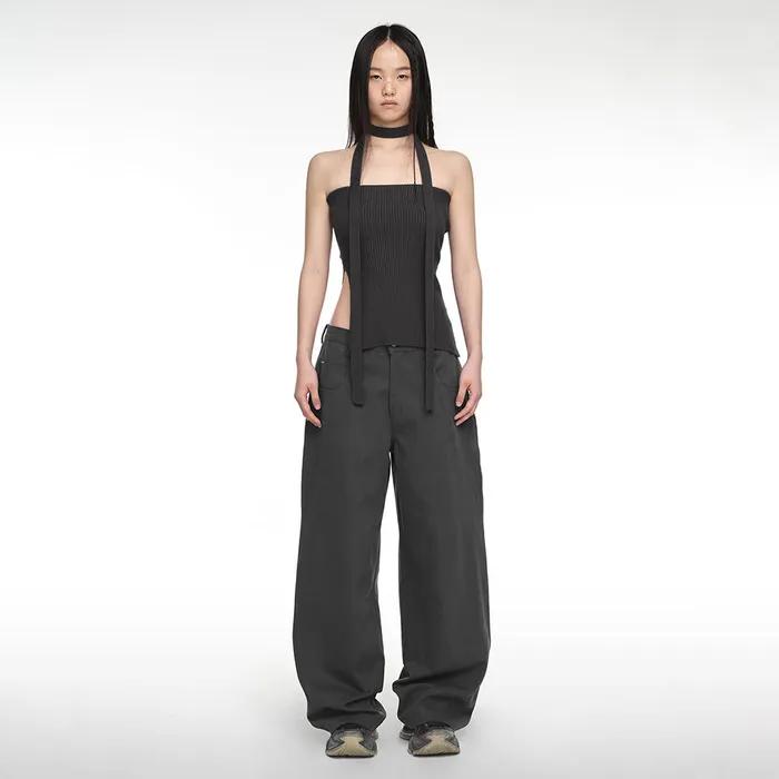EXPOSURE POCKET PANTS (UNISEX) CHARCOAL