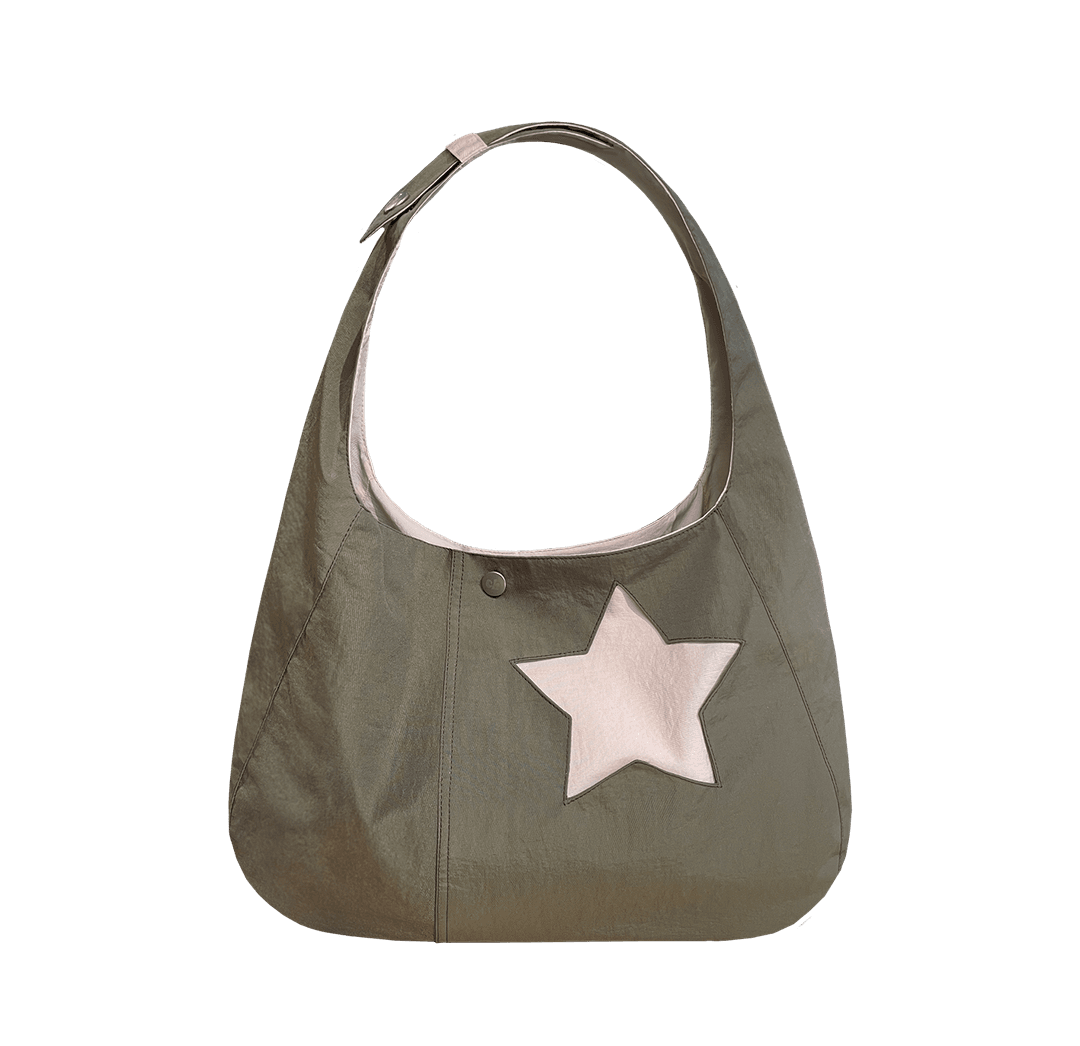 STARRY HOBO BAG (KHAKI)