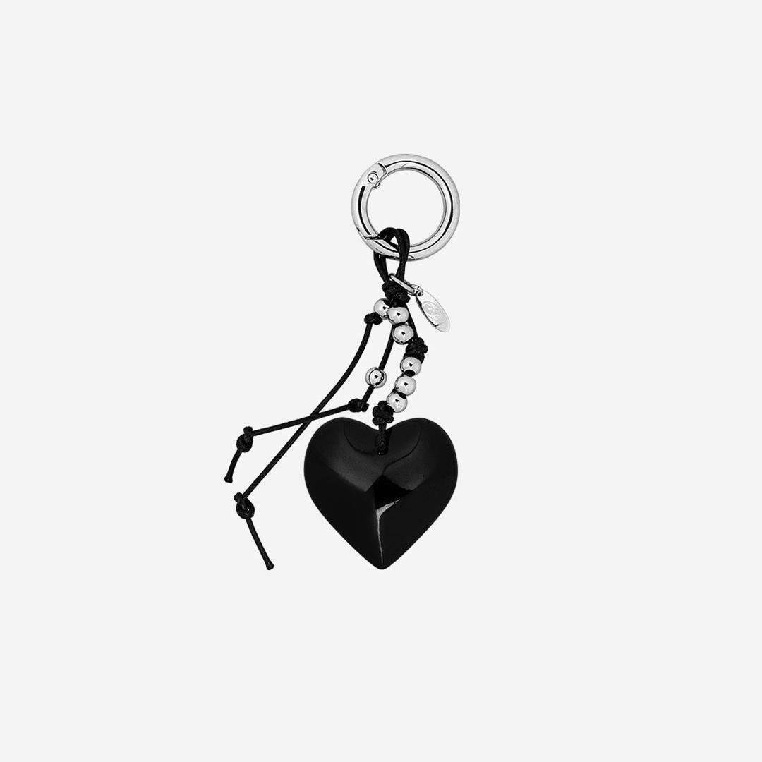 Sentiments No.424 Key Ring Black