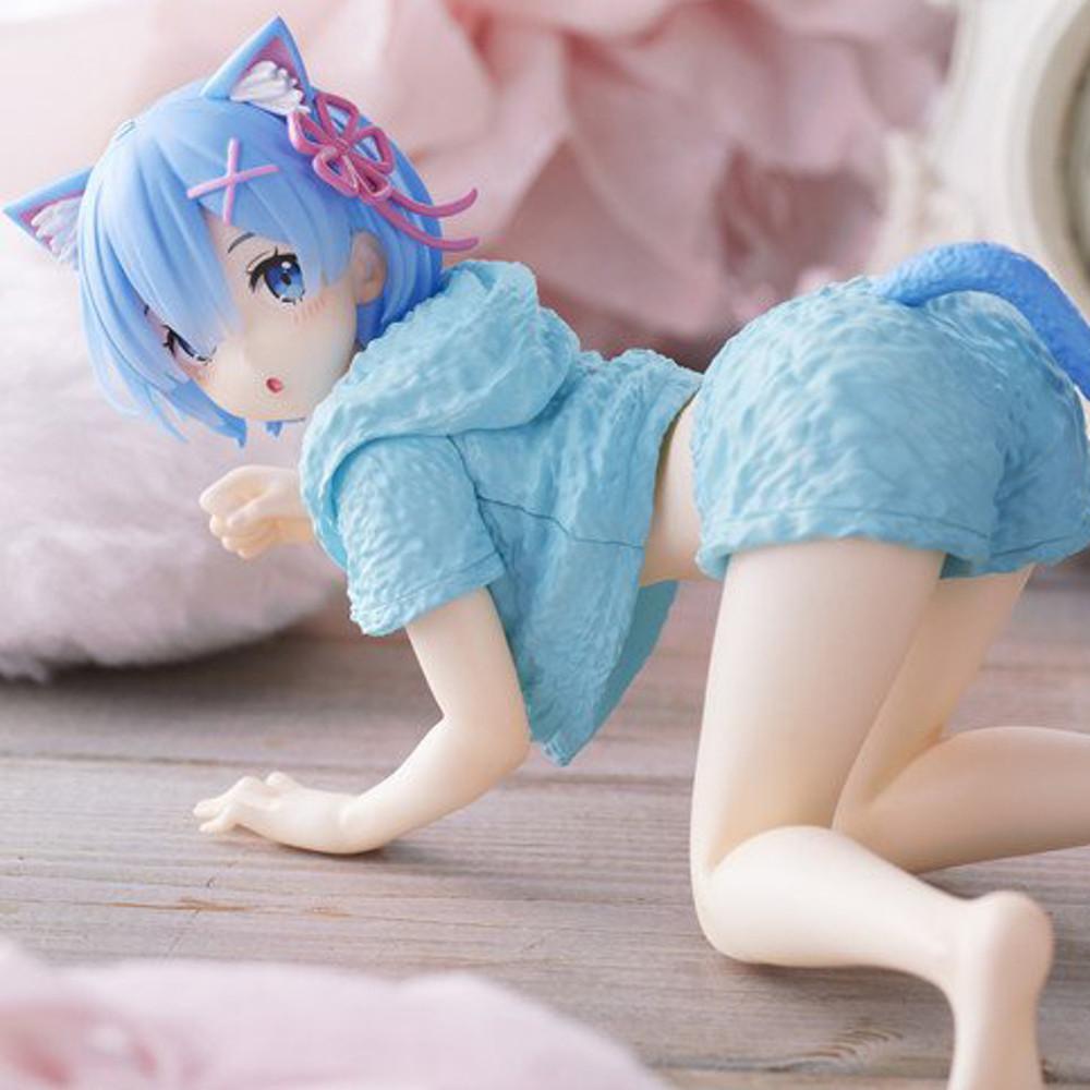 [23년 9월말-예약]타이토 데스크탑 큐트 리제로 렘피규어 켓 룸웨어버전